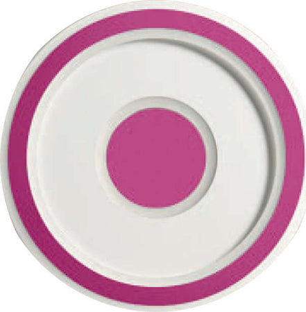 Plafoniera-Contemporanea-Loop-Metallo-Magenta-Led-46W