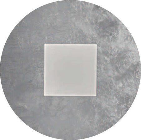 Plafoniera-Contemporanea-Pixart-Metallo-Foglia-Argento-Led-26W