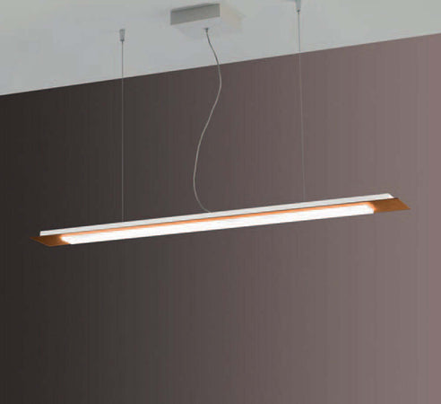 Plafoniera-Contemporanea-Pixel-Metallo-Foglia-Rame-Led-12-43W