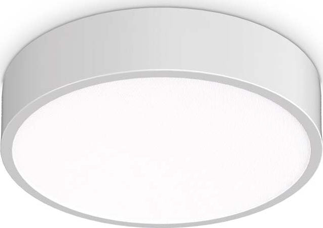 Plafoniera-Contemporanea-Ray-Metallo-Bianco-Led-Integrato-13W-3000K-Ip44