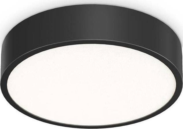 Plafoniera-Contemporanea-Ray-Metallo-Nero-Led-Integrato-13W-3000K-Ip44