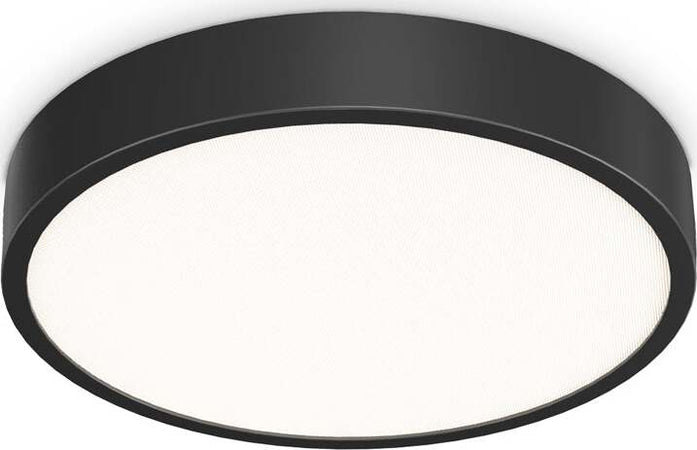 Plafoniera-Contemporanea-Ray-Metallo-Nero-Led-Integrato-26W-3000K-Ip44