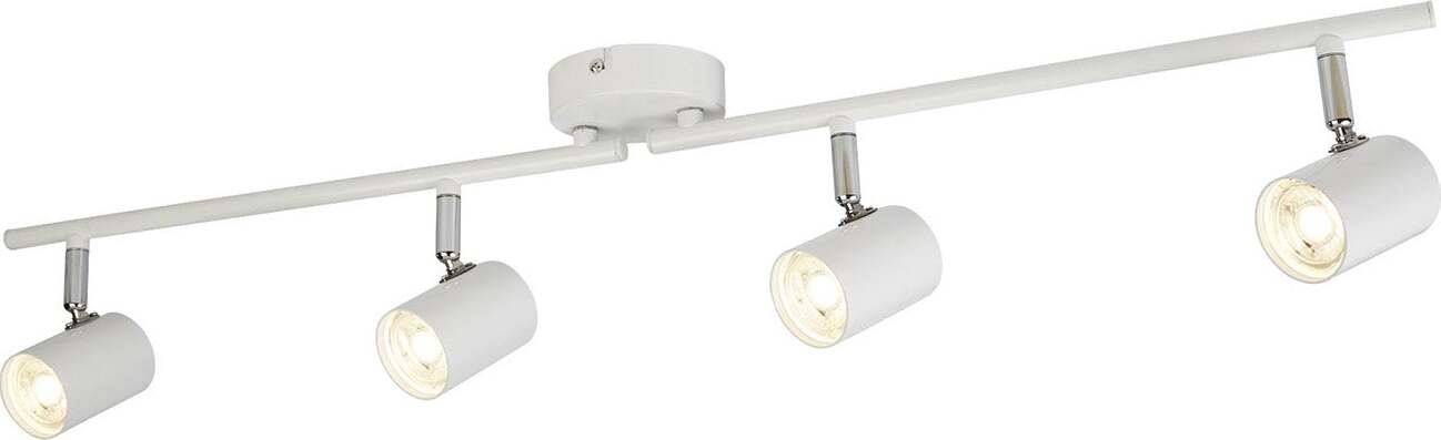 Plafoniera-Contemporanea-Rollo-Acciaio-Bianco-Vetro-Cromo-Led-16,1W-3000K