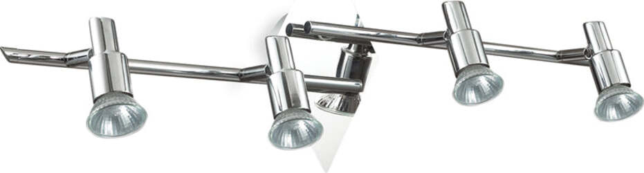 Plafoniera-Contemporanea-Slem-Metallo-Cromo-4-Luci-Gu10-10W-3000K-Luce-Calda