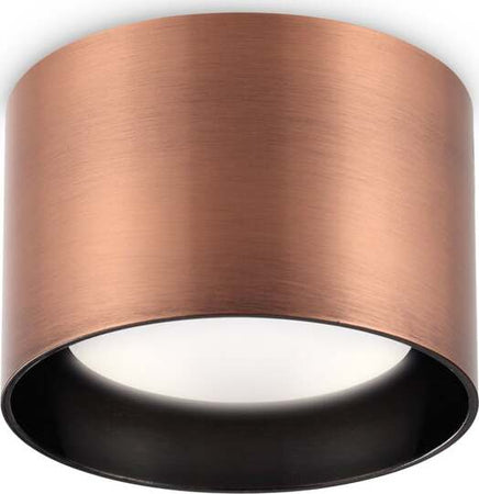 Plafoniera-Contemporanea-Spike-Alluminio-Rame-1-Luce-Gx53-15W-3000K-Ip20