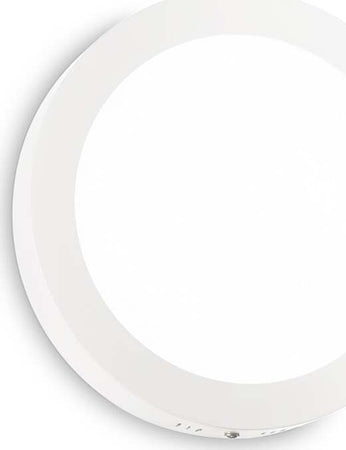 Plafoniera-Contemporanea-Universal-Acciaio-Bianco-Led-Integrato-19W-4000K-Ip20