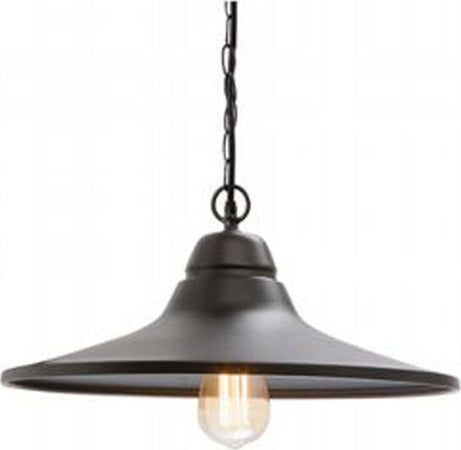 Plafoniera-Da-Esterno-Contemporanea-Monet-Metallo-E-Porcellana-Nero-1-Luce-E27