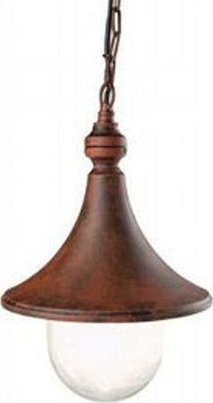Plafoniera-Da-Esterno-Lampara-Alluminio-E-Termoplastica-Ruggine-1-Luce-E27