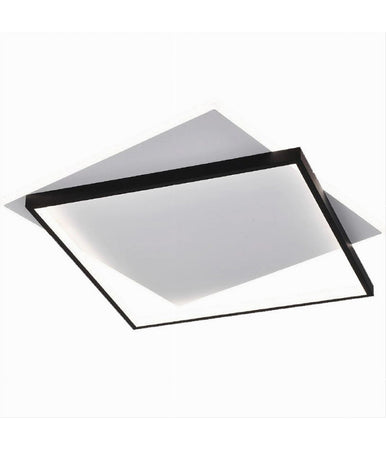 Plafoniera Da Soffitto Quadrata 39 W Lampada Dimmerabile 3 Colori Di Luce C57-3c