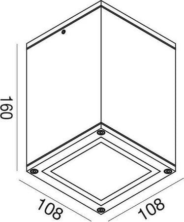 Plafoniera-esterno-Gea-Led-AMON-Q-GES1010-IP65-E27-LED-lampada-soffitto-moderna