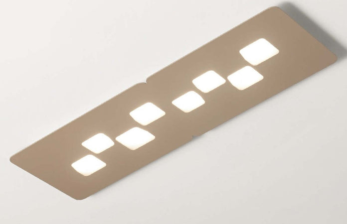 Plafoniera-Gea-Luce-BILBAO-PG-GX53-LED-tortora-lampada-soffitto-moderna