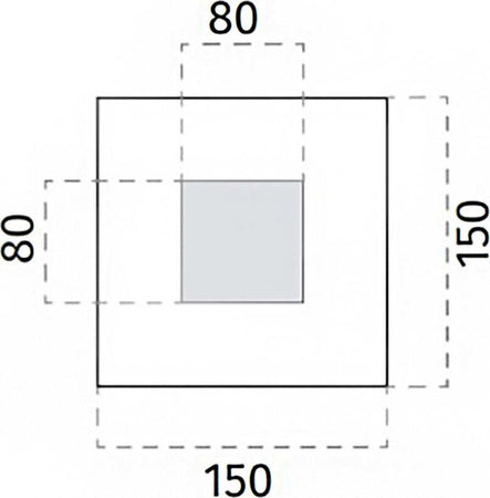 Plafoniera-gesso-led-Belfiore-9010-FLOT-GLASS-8913.40131-lampada-soffitto-parete