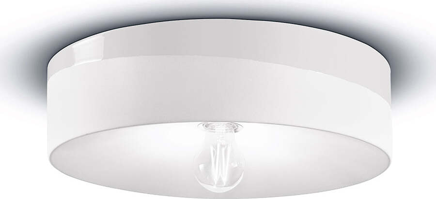 Plafoniera-Grande-Vintage-Decò-Pi-Ceramica-Bianco-Grezzo-1-Luce-E27