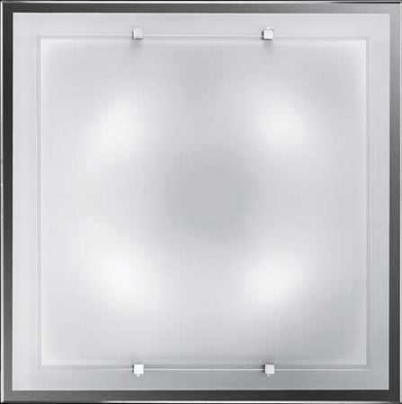Plafoniera-In-Vetro-Quadrata-Moderna-Frame-Bianco-4-Luci-E27-Grande