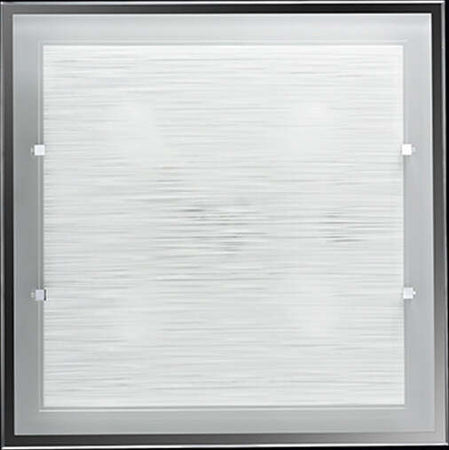 Plafoniera-In-Vetro-Satinato-Quadrata-Moderna-Frame-Bianco-4-Luci-E27-Grande