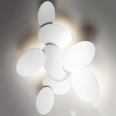 Plafoniera-led-Cattaneo-NINFEA-895-90P-dimmerabile-lampada-soffitto-parete-moderna