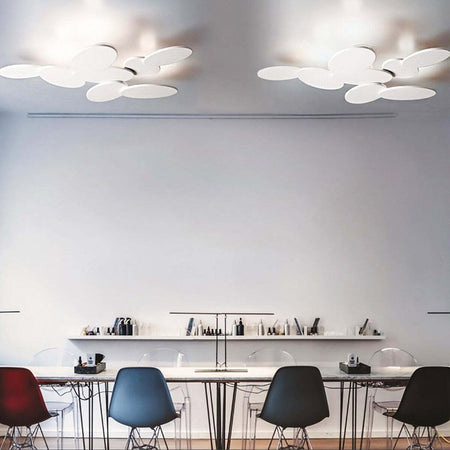 Plafoniera-led-Cattaneo-NINFEA-895-90P-dimmerabile-lampada-soffitto-parete-moderna