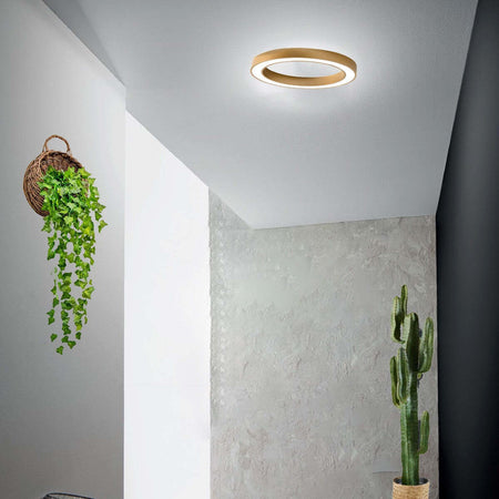 Plafoniera-led-Gea-Luce-FLOR-PM-ORO-3600Lm-3000°K-lampada-soffitto-moderna