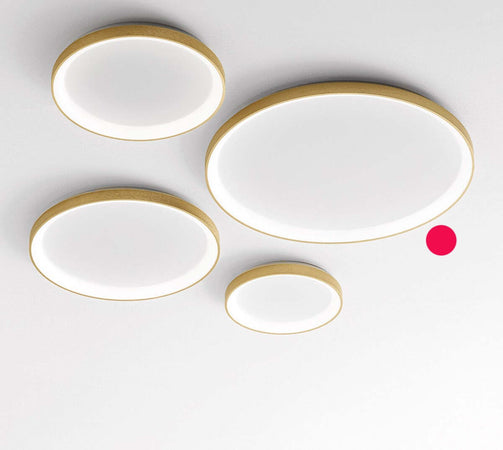Plafoniera-led-Gea-Luce-KRIZIA-PS-O-60W-3000°K-alluminio-oro-lampada-soffitto