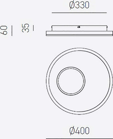 Plafoniera-led-Gea-Luce-MELANIA-PM-4000°K-bianco-lampada-soffitto