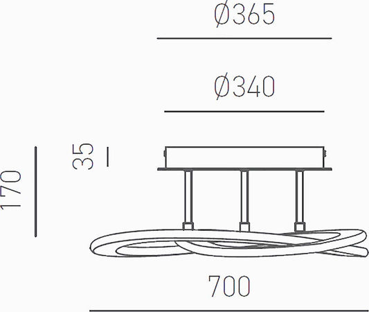 Plafoniera-led-Gea-Luce-YARA-PG-N-50W-LED-alluminio-lampada-soffitto-moderna
