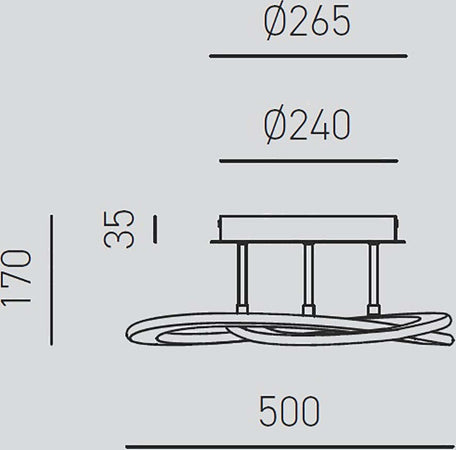 Plafoniera-led-Gea-Luce-YARA-PP-N-30W-LED-alluminio-lampada-soffitto-moderna