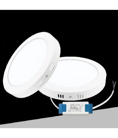 Plafoniera Led Pannello 12 W 3 Colorazione Luce Fredda Calda Naturale P170b-t3c