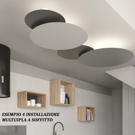 Plafoniera-led-Top-Light-DISK-1186-38-GX53-LED-lampada-soffitto-parete-moderna