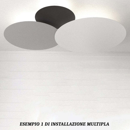 Plafoniera-led-Top-Light-DISK-1186-62-GX53-LED-lampada-soffitto-parete-moderna