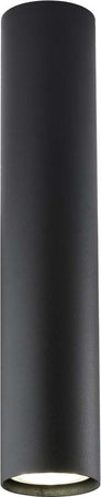 Plafoniera-Moderna-A-Cilindro-Dag-1-Luce-Gu10-In-Ferro-Laccato-Nero