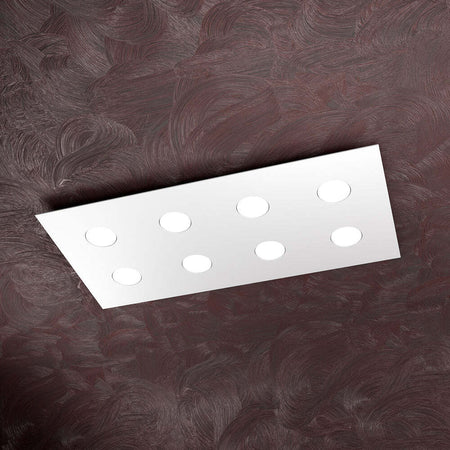 Plafoniera-Moderna-Area-Metallo-Bianco-Metallo-8-Luci-Gx53