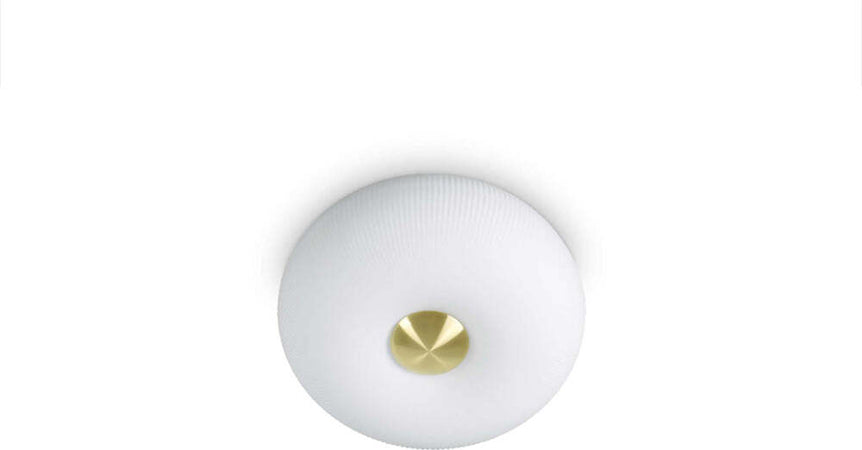 Plafoniera-Moderna-Arizona-Vetro-Bianco-2-Luci-Gx53-9W-3000K-Luce-Calda