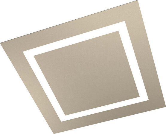 Plafoniera-Moderna-Carpet-Metallo-Sabbia-4-Luci-2G11-0Cm