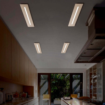 Plafoniera-moderna-Cattaneo-CENTRELINE-890-100PA-LED-45W-6000lm-3000°K-lampada-soffitto-parete-dimmerabile-metallo-interni