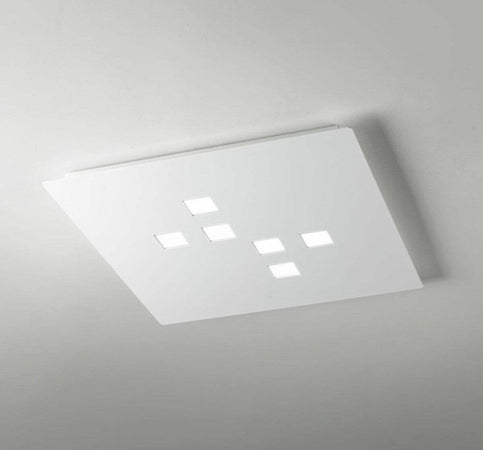 Plafoniera-moderna-Cattaneo-illuminazione-PLATEAU-773-40P-LED-27W-2280LM-3000°K-lampada-soffitto-parete-dimmerabile-IP20