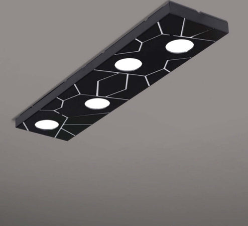 Plafoniera-moderna-Cattaneo-STREET-SYSTEM-873-80PA-LED-9W-GX53-4-luci-lampada-parete-soffitto-metallo-rettangolare-interno