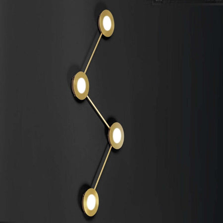 Plafoniera-moderna-Cattaneo-VINTAGE-876-4-PA-Gx53-LED-lampada-soffitto-parete-componibile-metallo-verniciato-interno