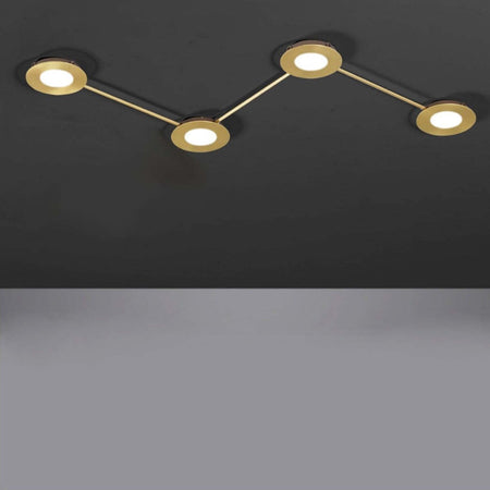 Plafoniera-moderna-Cattaneo-VINTAGE-876-4-PA-Gx53-LED-lampada-soffitto-parete-componibile-metallo-verniciato-interno