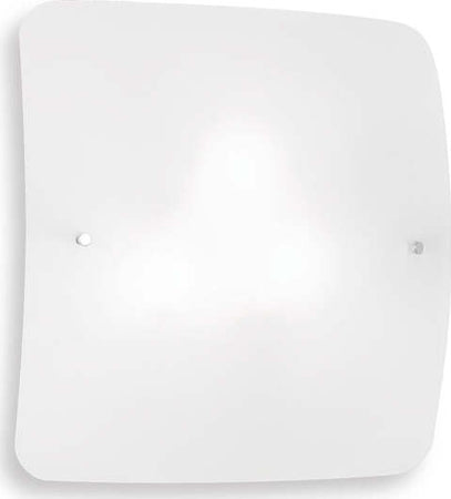 Plafoniera-Moderna-Celine-Vetro-Bianco-2-Luci-E27