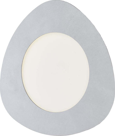 Plafoniera-Moderna-Clara-Led-Integrato-4000K-In-Ferro-Argento