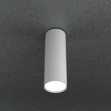 Plafoniera-Moderna-Cloud-Metallo-Grigio-1-Luce-Gx53-Cilindrica-25Cm