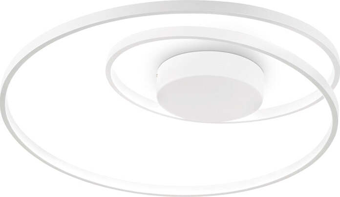 Plafoniera-Moderna-Dali-Oz-Metallo-Bianco-Led-48W-3000K-Luce-Calda