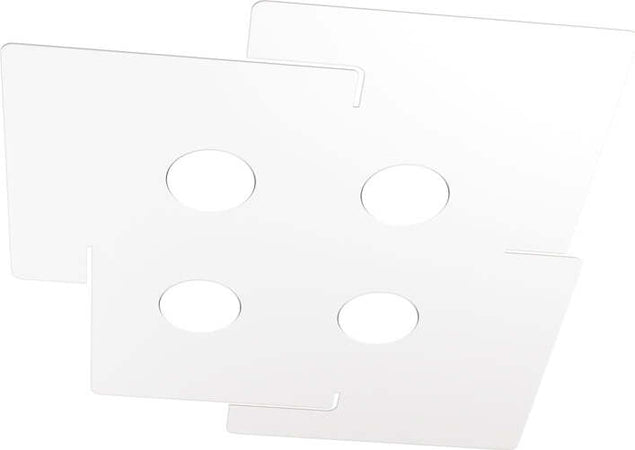 Plafoniera-Moderna-Echo-Metallo-Bianco-4-Luci-Gx53