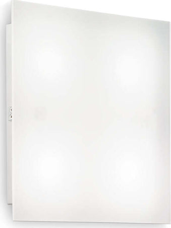 Plafoniera-Moderna-Flat-Metallo-Bianco-4-Luci-Gx53-9W-3000K-Luce-Calda-D40