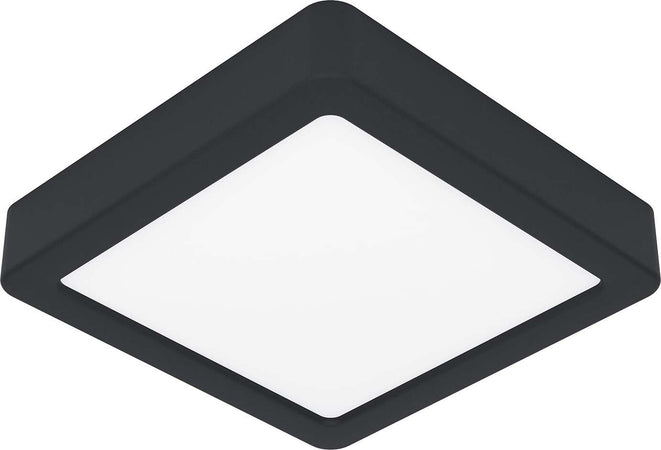 Plafoniera-Moderna-Fueva-5-Acciaio-Nero-Led-Integrato-11W-3000K-Ip44