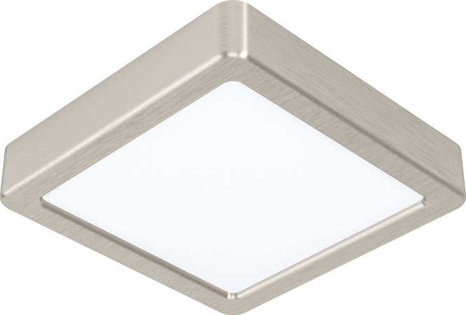 Plafoniera-Moderna-Fueva-5-Acciaio-Nichel-Satinato-Led-Integrato-11W-Ip20