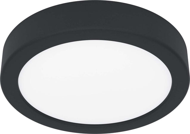 Plafoniera-Moderna-Fueva-5-In-Acciaio-Nero-Led-Integrato-11W-3000K-Ip44