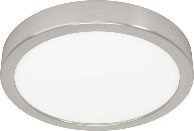 Plafoniera-Moderna-Fueva-5-In-Acciaio-Nichel-Satinato-Led-17W-Ip20