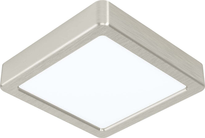 Plafoniera-Moderna-Fueva-5-In-Acciaio-Nichel-Satinato-Led-Integrato-11W-Ip20
