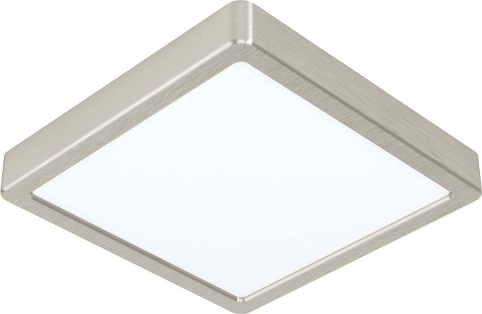 Plafoniera-Moderna-Fueva-5-In-Acciaio-Nichel-Satinato-Led-Integrato-17W-Ip20